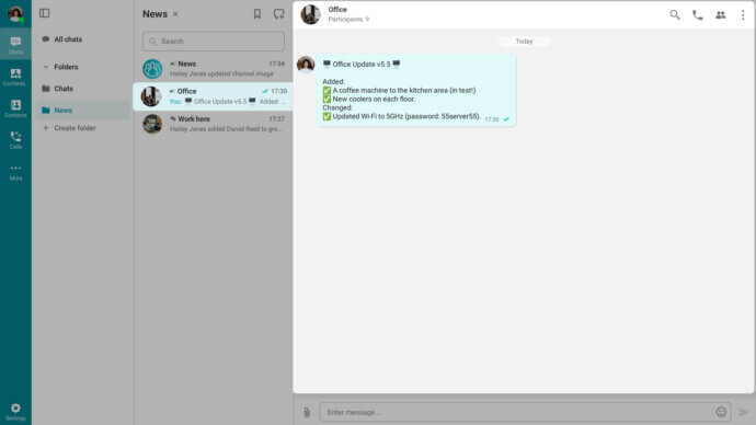 Channels at TrueConf