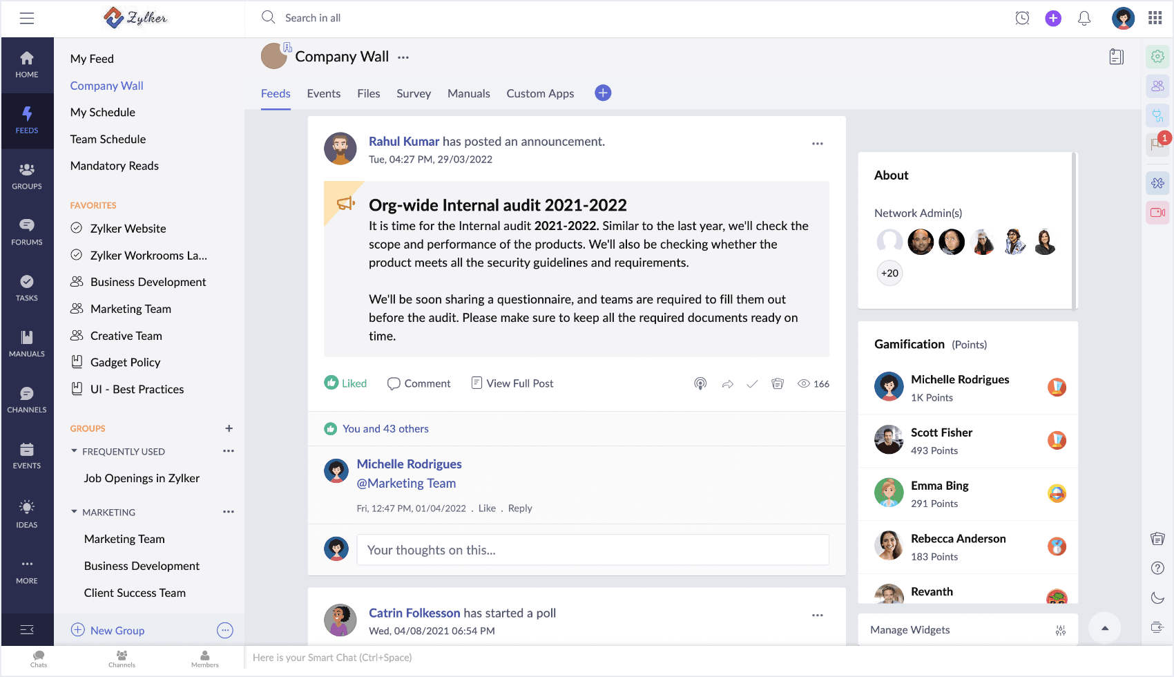 Zoho Connect Zoho Connect