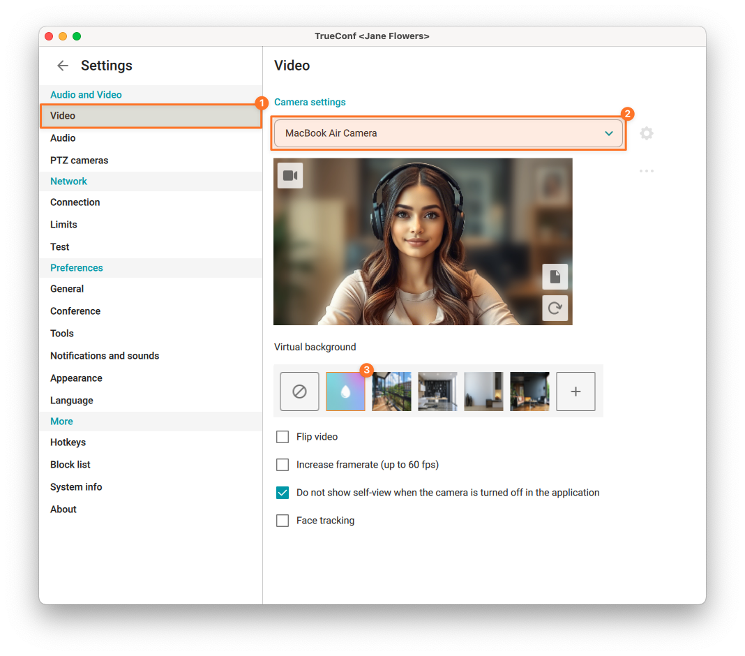 How to change your background during video conference 2 How to change your background during video conference 2