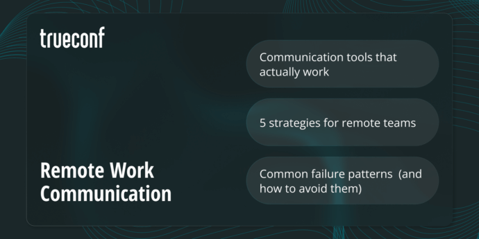 Remote Work Communication