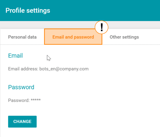 Password Management in TrueConf 4