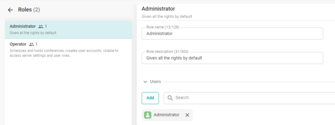 Password Management in TrueConf 5
