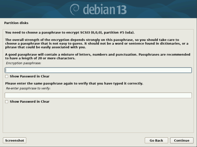 How to encrypt a disk on the machine with TrueConf Server 17