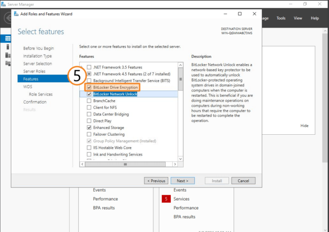 How to encrypt a disk on the machine with TrueConf Server 5