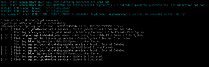 How to encrypt a disk on the machine with TrueConf Server 22