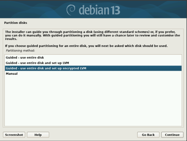 How to encrypt a disk on the machine with TrueConf Server 15