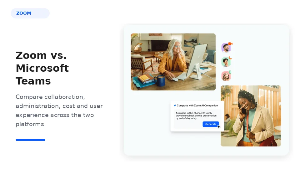 Microsoft Teams Competitor Zoom