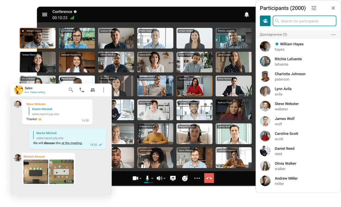 Selected TrueConf Enterprise features Selected TrueConf Enterprise features