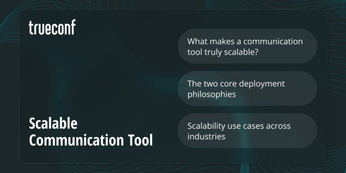 Scalable Communication Tool