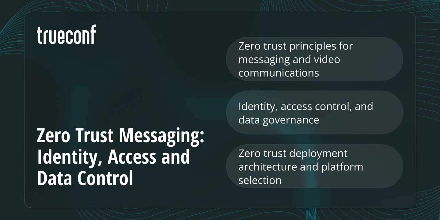 Zero Trust Messaging: Identity, Access and Data Control