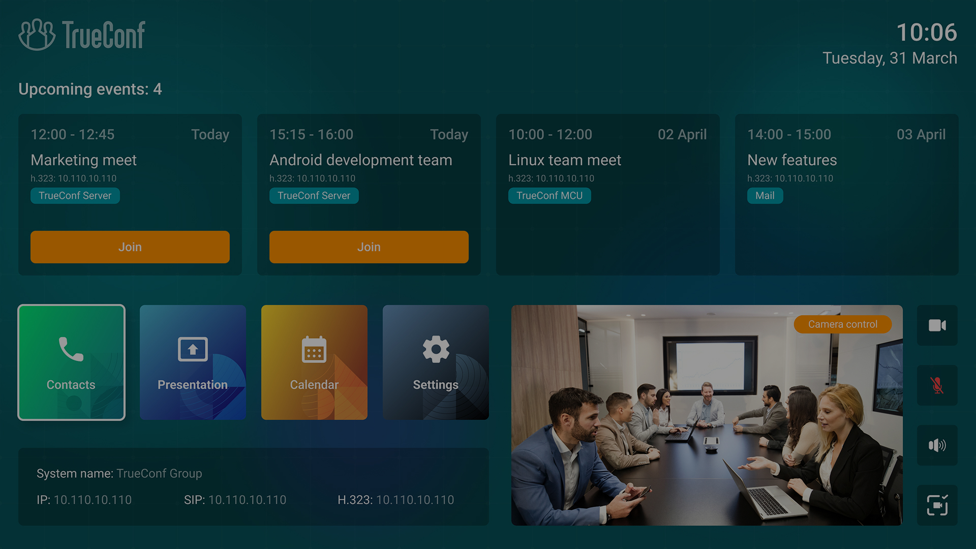 TrueConf Group 2.1 Major Update: AI, New Interface, Tablet Control, and Much More 16 TrueConf Group 2.1 Major Update: AI, New Interface, Tablet Control, and Much More 15