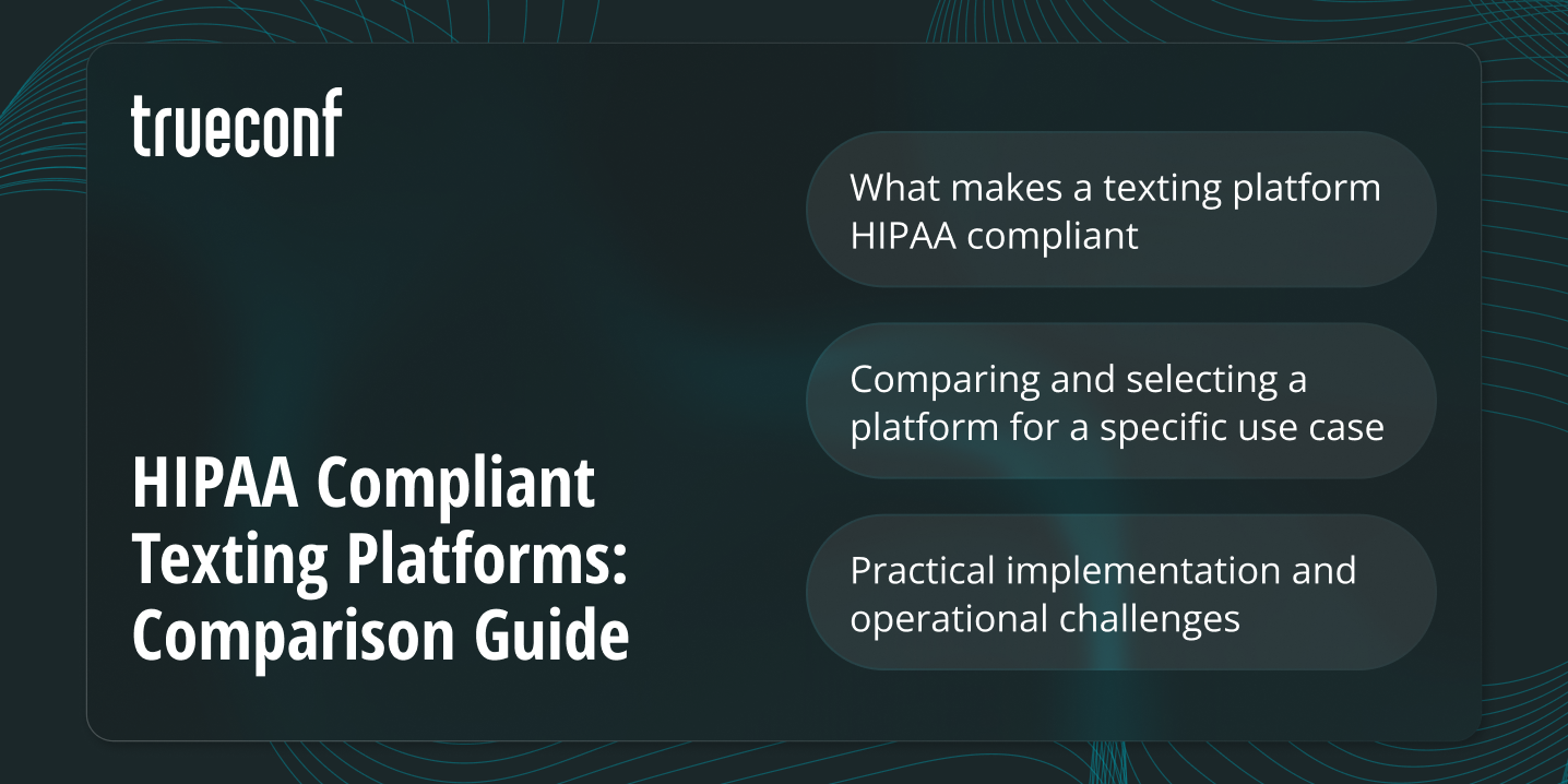 HIPAA Compliant Texting Platform: The Complete Buyer’s Guide