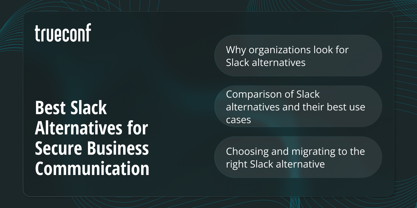 Best Slack Alternatives for Secure Business Communication