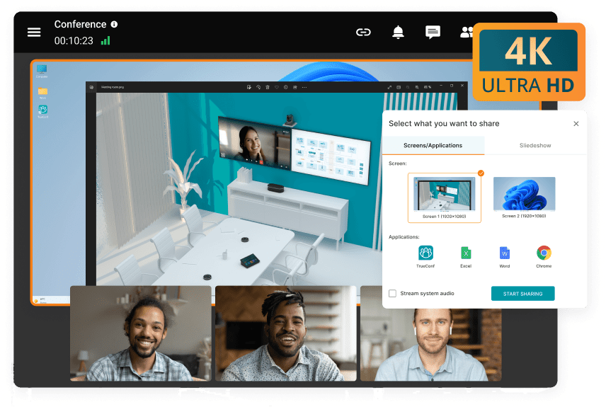 On-premise collaboration via TrueConf On-premise collaboration via TrueConf