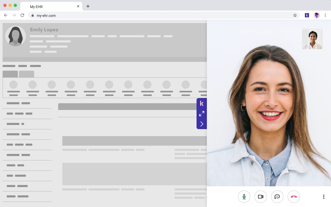 Klara Chrome Extension Klara Chrome Extension