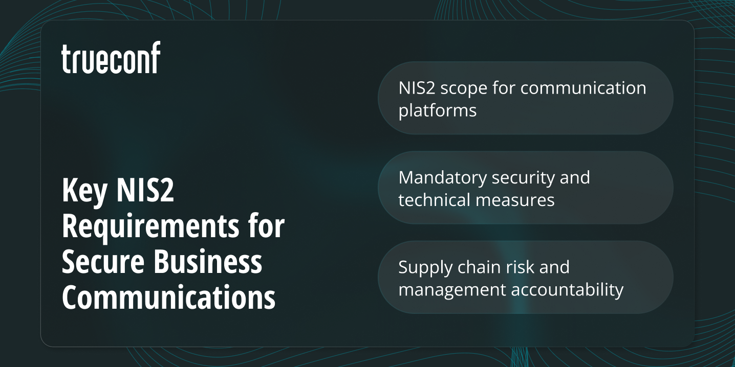Key NIS2 Requirements for Secure Business Communications