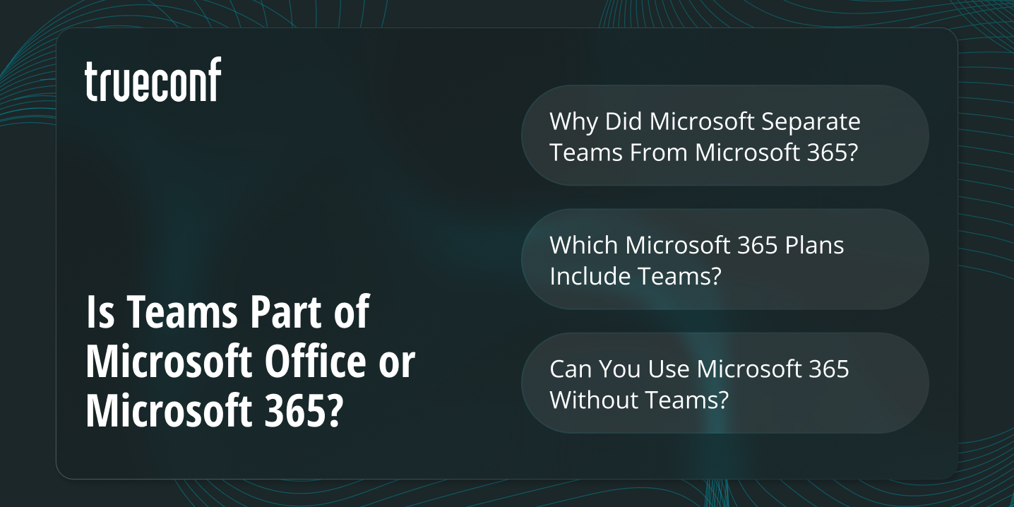 Is Teams Part of Microsoft Office or Microsoft 365? Plans Explained