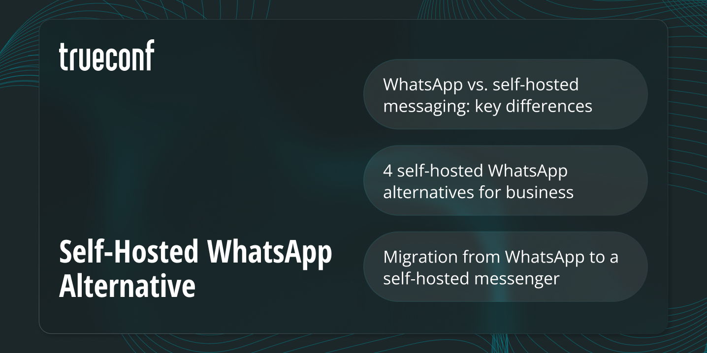 Self-Hosted WhatsApp Alternative: 4 Private Messaging Platforms Compared