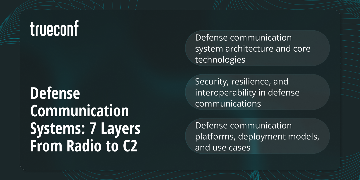 Defense Communication Systems: 7 Layers From Radio to C2