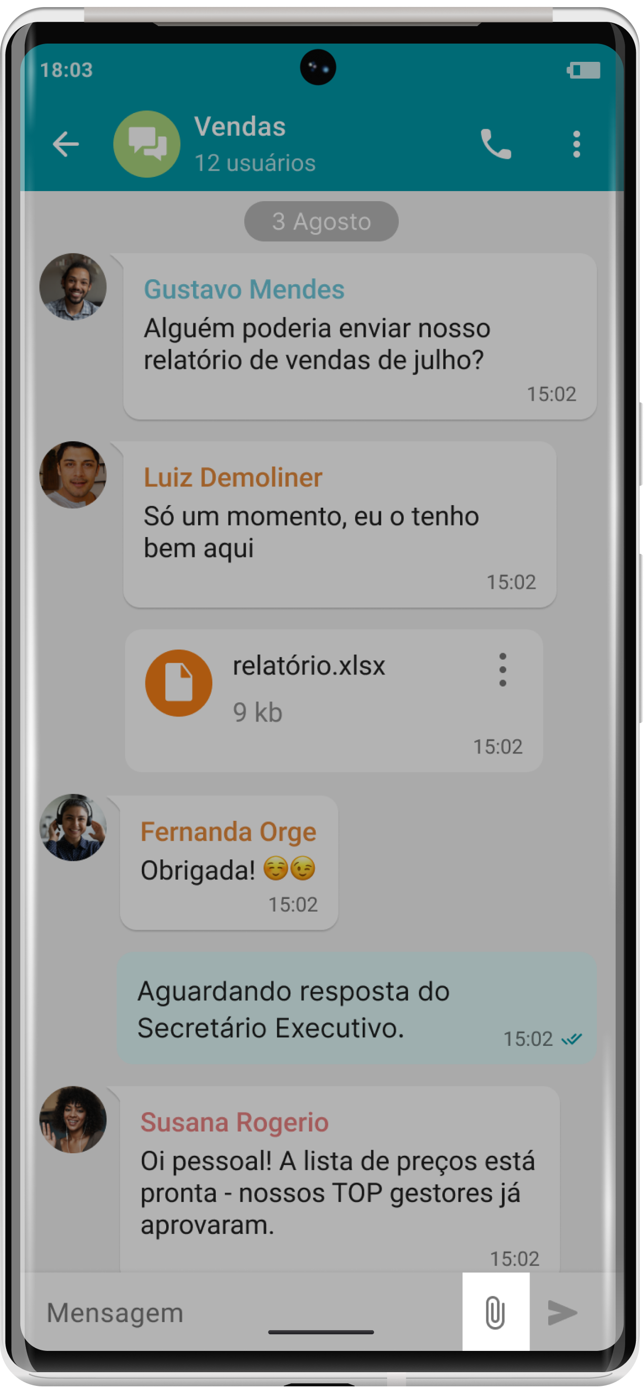 TrueConf 2.2 para Android: modo somente áudio e compartilhamento de arquivos 2