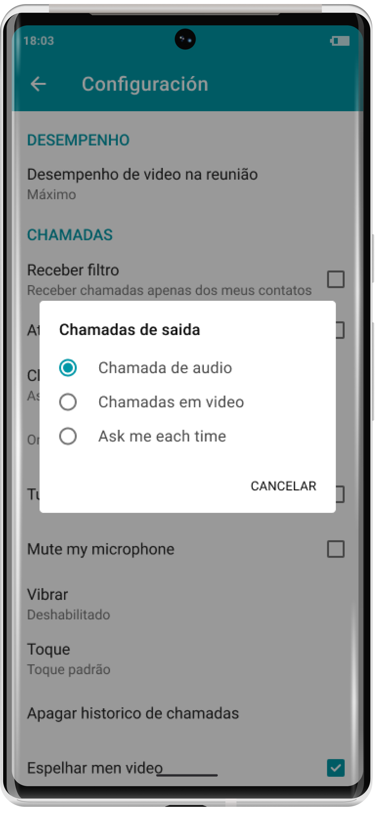 TrueConf 2.2 para Android: modo somente áudio e compartilhamento de arquivos 9