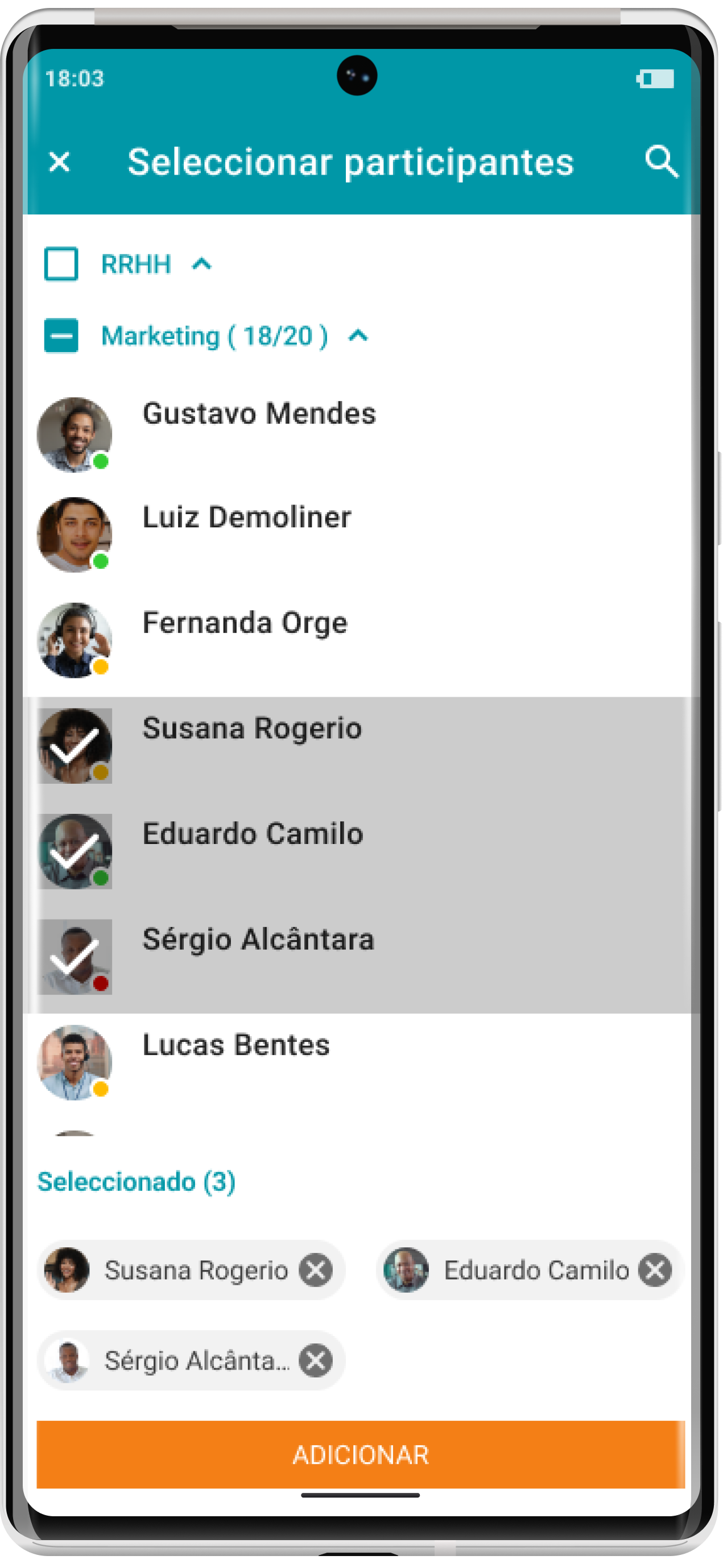 TrueConf 2.2 para Android: modo somente áudio e compartilhamento de arquivos 16