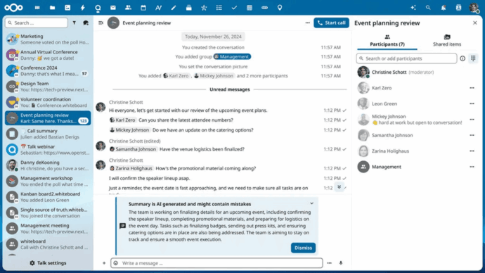 Nextcloud Talk
