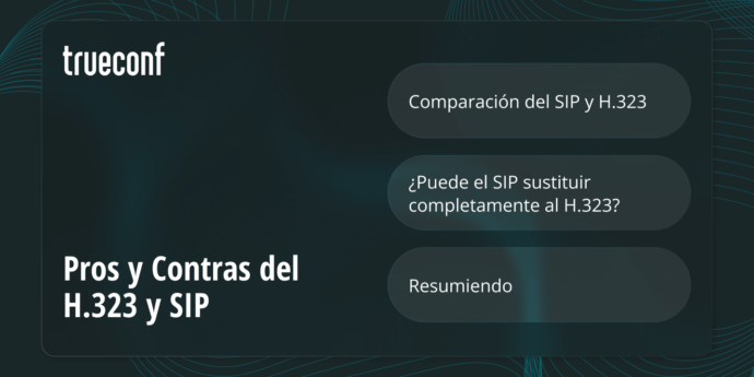 Pros y Сontras del H.323 y SIP