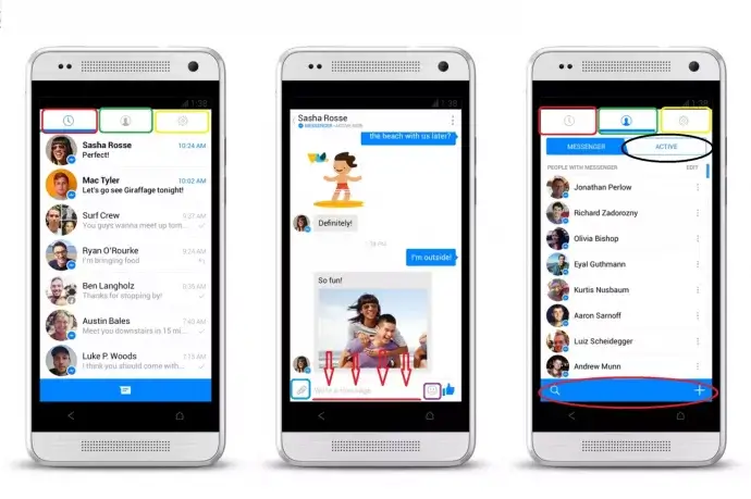 Videollamada Facebook Messenger