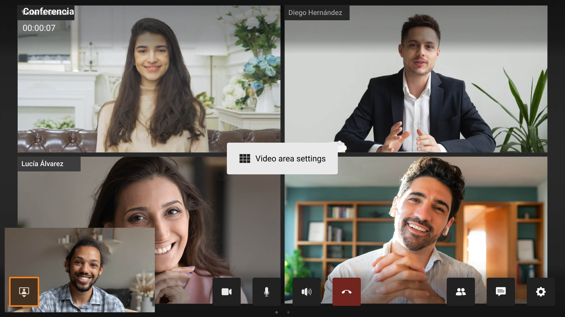TrueConf Videobar 2.0: nueva interfaz de usuario (IU), resaltado de orador activo y más 3