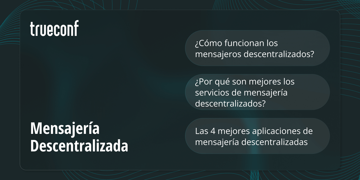 Mensajería Descentralizada: El top 4 de las Mejores Aplicaciones de Mensajería para Quienes se Preocupan por la Seguridad Mensajería Descentralizada: El top 4 de las Mejores Aplicaciones de Mensajería para Quienes se Preocupan por la Seguridad