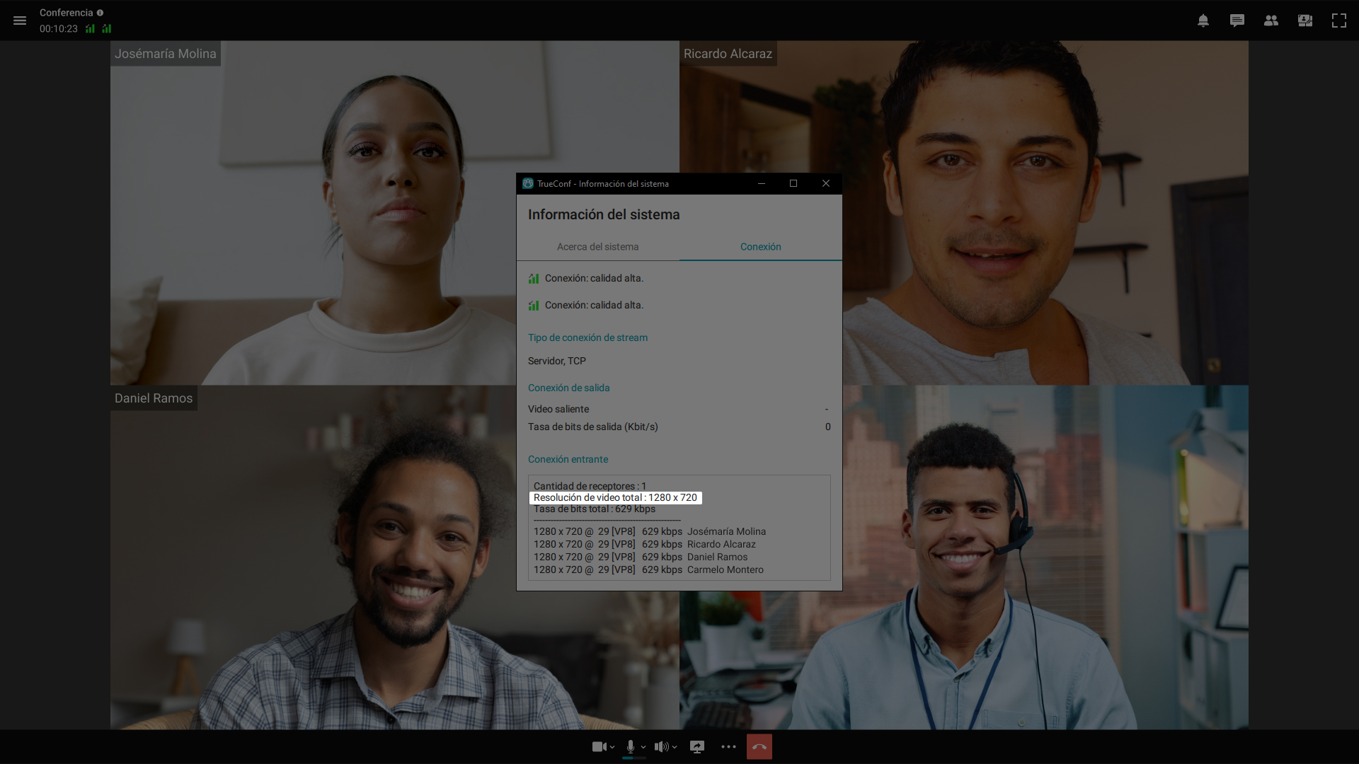 TrueConf 8.3 para Windows: Nueva función basada en IA, anotaciones sobre el contenido y compartir archivos de video 28