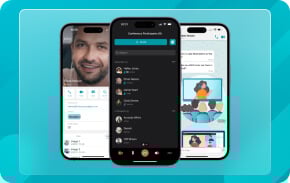 TrueConf 3.6.1 para iOS: interfaz de usuario actualizada, intercambio de imágenes con fondo transparente y escalado de llamadas a conferencias TrueConf 3.6.1 para iOS: interfaz de usuario actualizada, intercambio de imágenes con fondo transparente y escalado de llamadas a conferencias