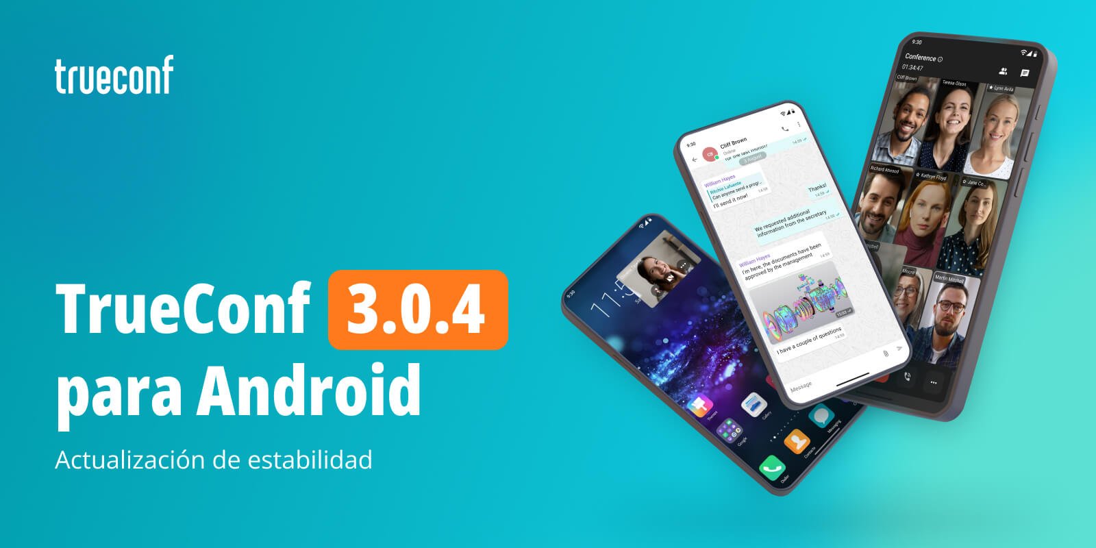 TrueConf 3.0.4 para Android: cambios y mejoras 1