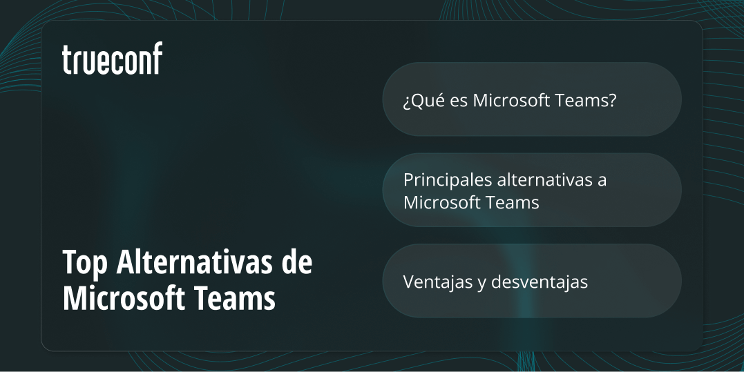 Top 12 Alternativas y Competidores de Microsoft Teams en 2025