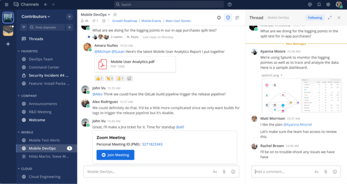 Top 12 Alternativas y Competidores de Microsoft Teams en 2025 1