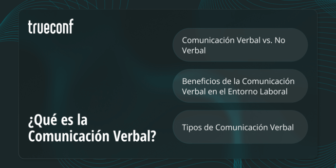 comunicación verbal