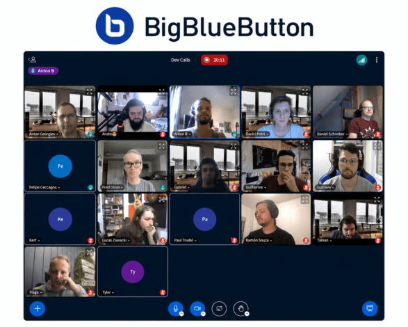 Alternativas a Jitsi Meet: 5 soluciones de videoconferencia comparadas 13 BigBlueButton