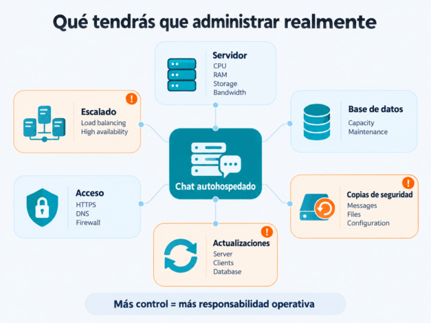 Qué tendrás que administrar realmente