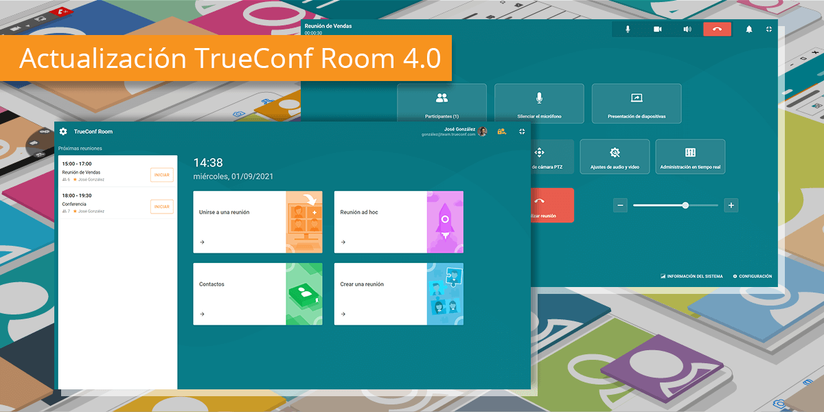 Actualización de TrueConf Room 4.0 6