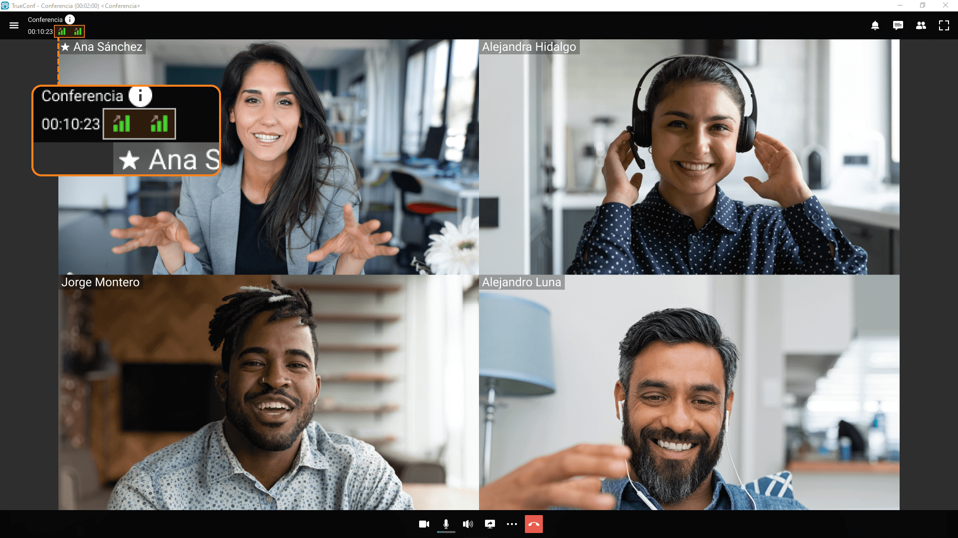 TrueConf 8: Aplicación de mensajería en equipo de nueva generación 22