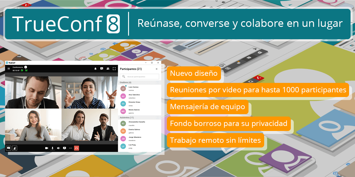 TrueConf 8: Aplicación de mensajería en equipo de nueva generación 5