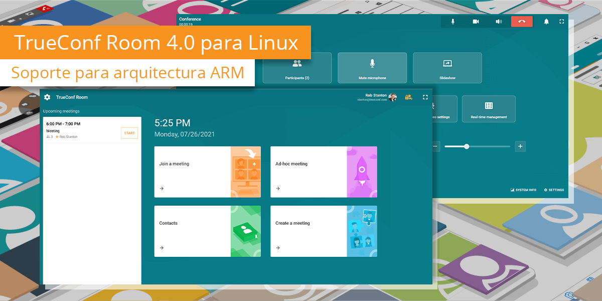 TrueConf Room 4.0 ya está disponible para Linux 1