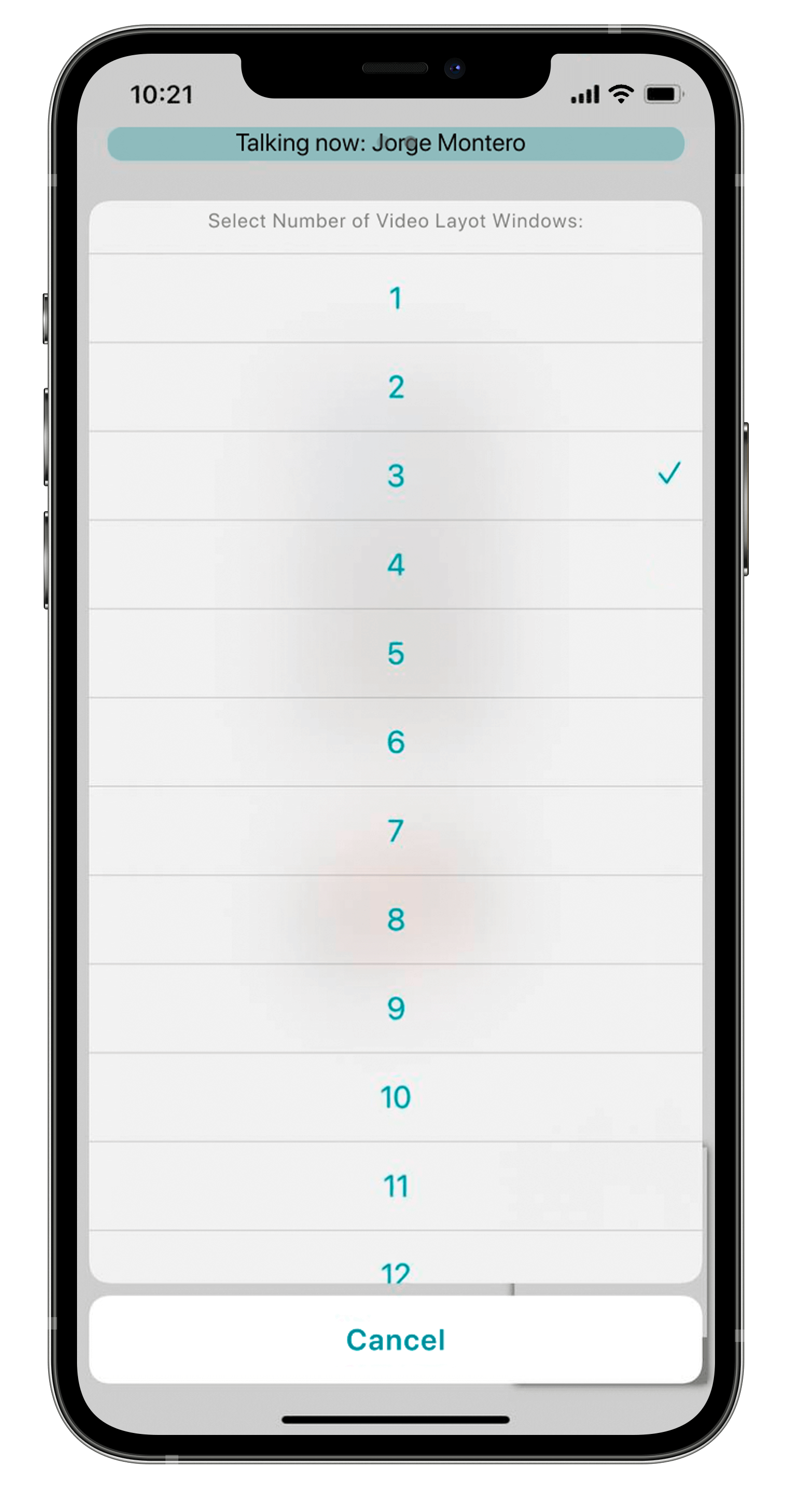 TrueConf 3.2.3 para iOS: visualización página por página, VAD y reuniones protegidas con PIN 2