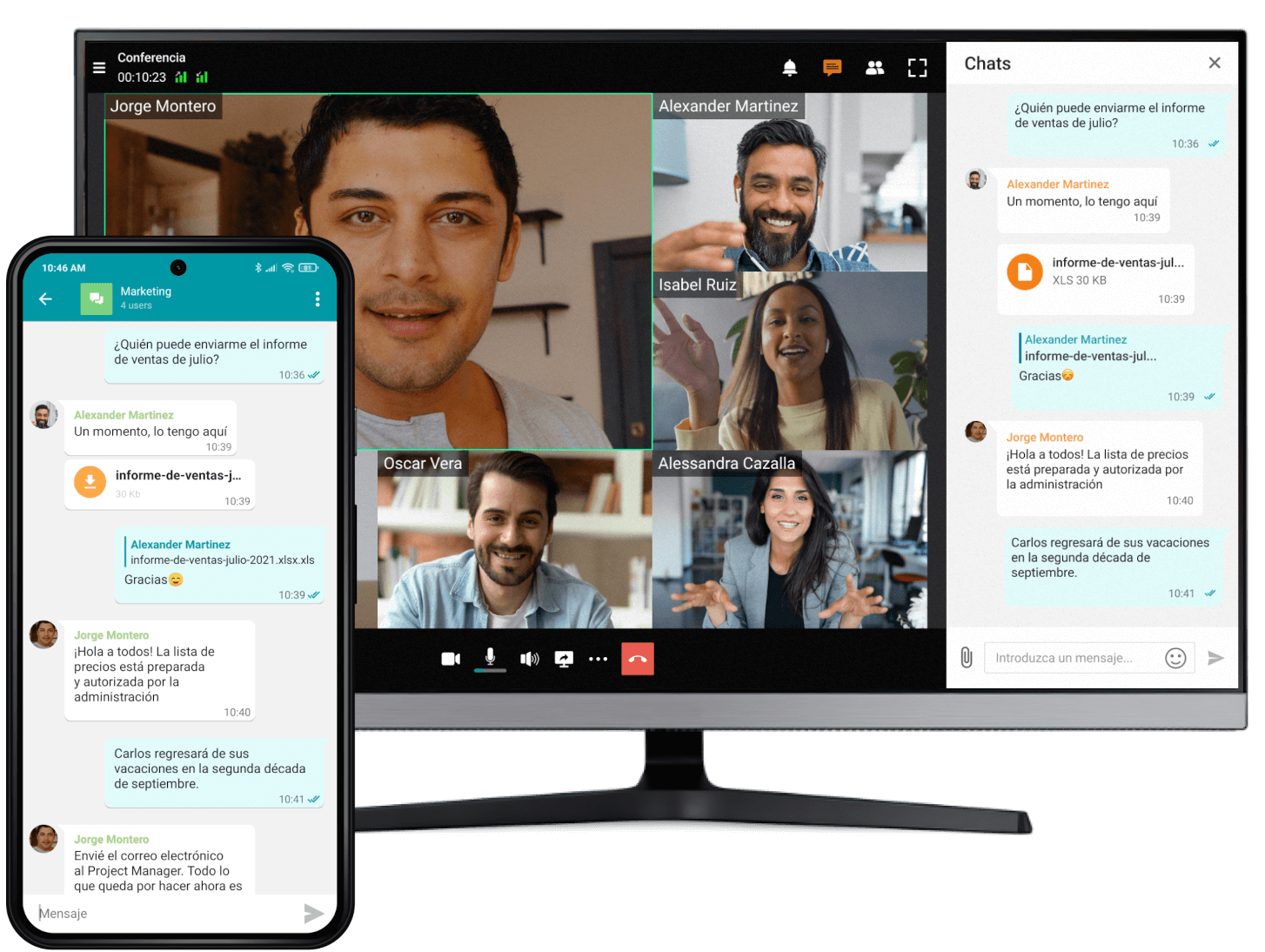 TrueConf 2.0 para Android: la aplicación todo en uno de videoconferencias y mensajería en equipo 2