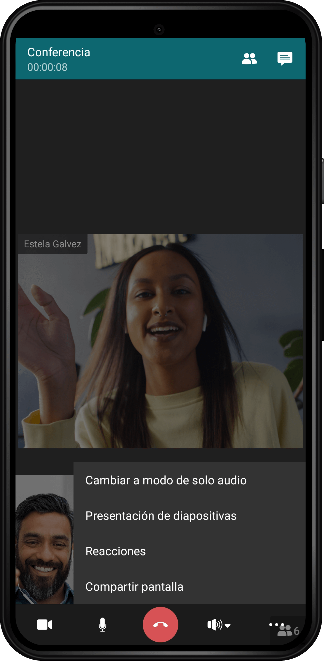 TrueConf 2.0 para Android: la aplicación todo en uno de videoconferencias y mensajería en equipo 34
