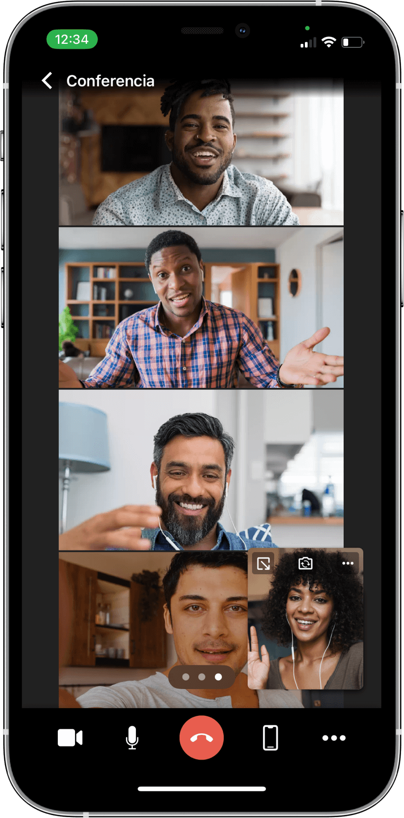 TrueConf 3.3 para iOS: nueva interfaz de usuario, modo de reunión inteligente, acceso sin conexión a chats, contactos e historial de llamadas 10