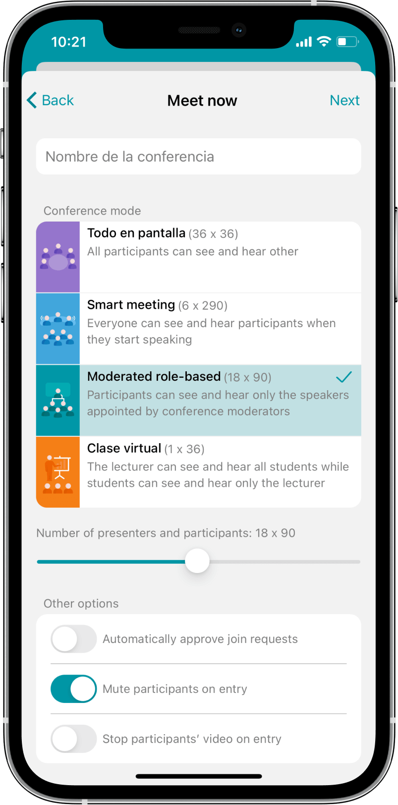 TrueConf 3.3 para iOS: nueva interfaz de usuario, modo de reunión inteligente, acceso sin conexión a chats, contactos e historial de llamadas 18