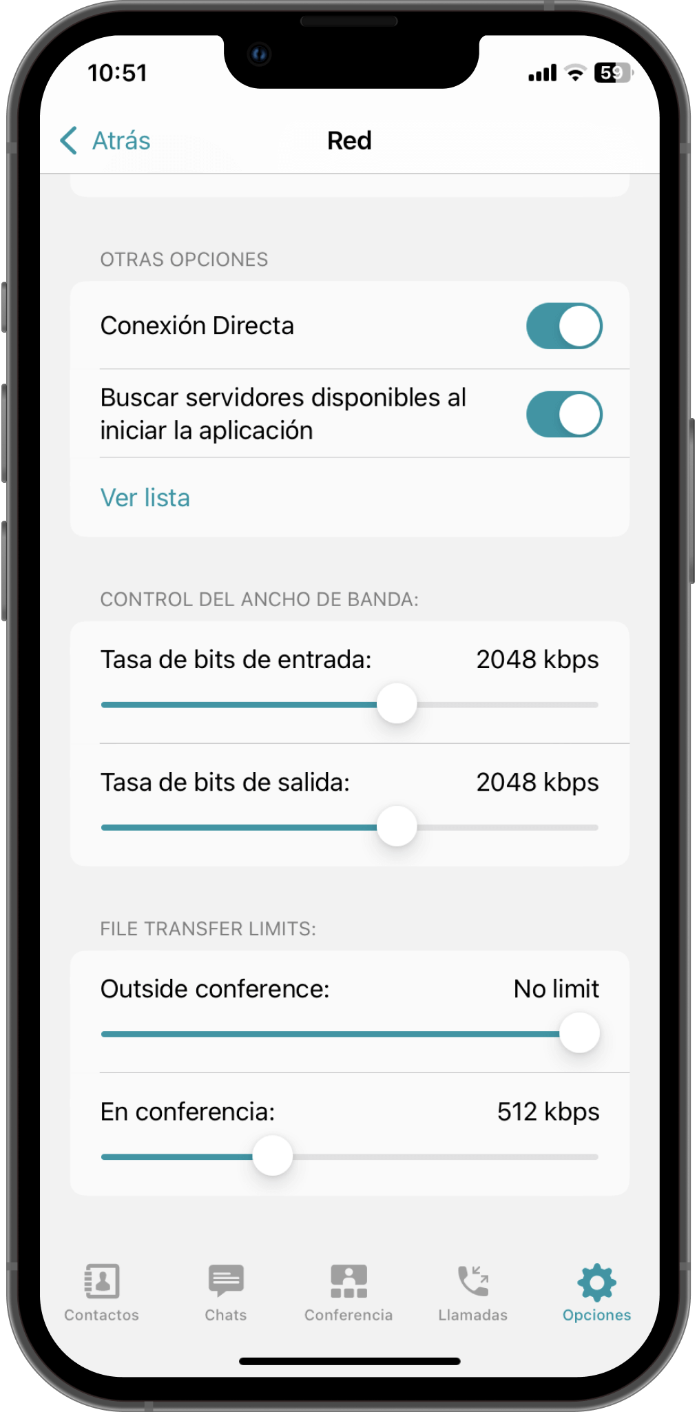 TrueConf 3.4.3 para iOS: Fácil inicio del marcador, indicador de micrófono deshabilitado y menú de opciones actualizado 6