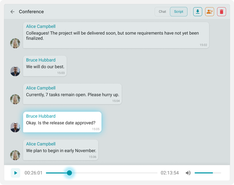 User-friendly Interface